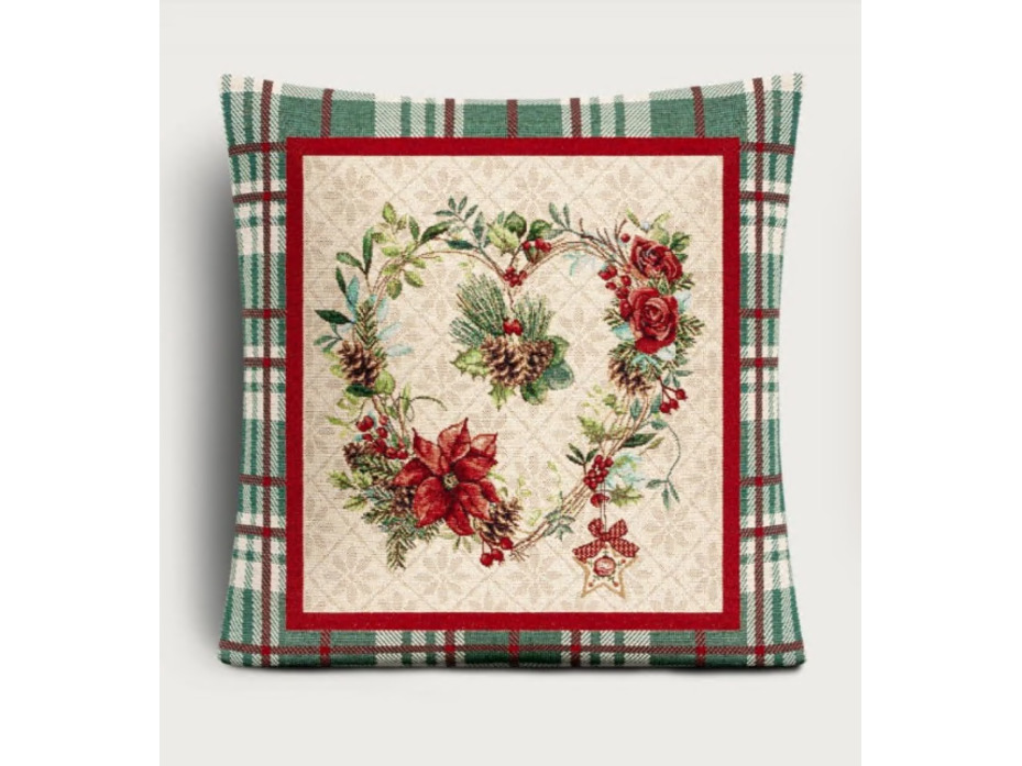 Наволочка декоративная 07342 Глазго гобелен 45*45 / Le Gobelin