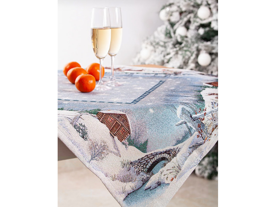 Наперон 01107 Лесные жрузья два оленя гобелен 100*100 / Le Gobelin