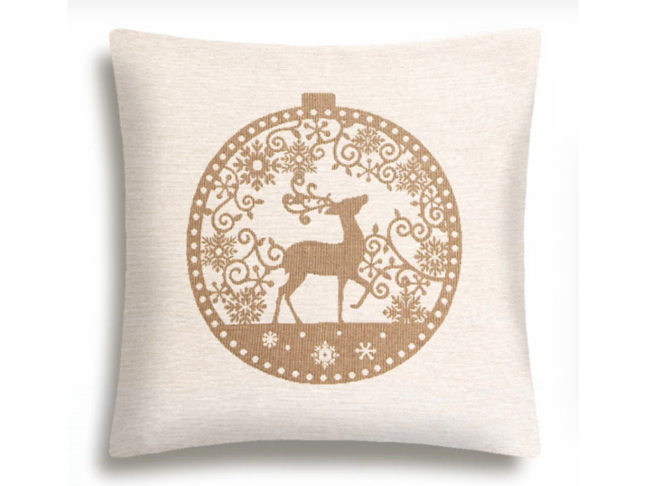 Наволочка декоративная 2517845 Нидерланды Олень гобелен 45*45 / Le Gobelin
