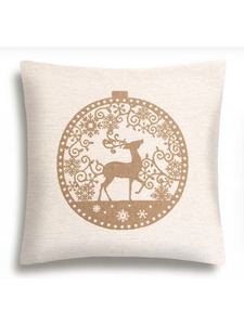 Наволочка декоративная 2517845 Нидерланды Олень гобелен 45*45 / Le Gobelin
