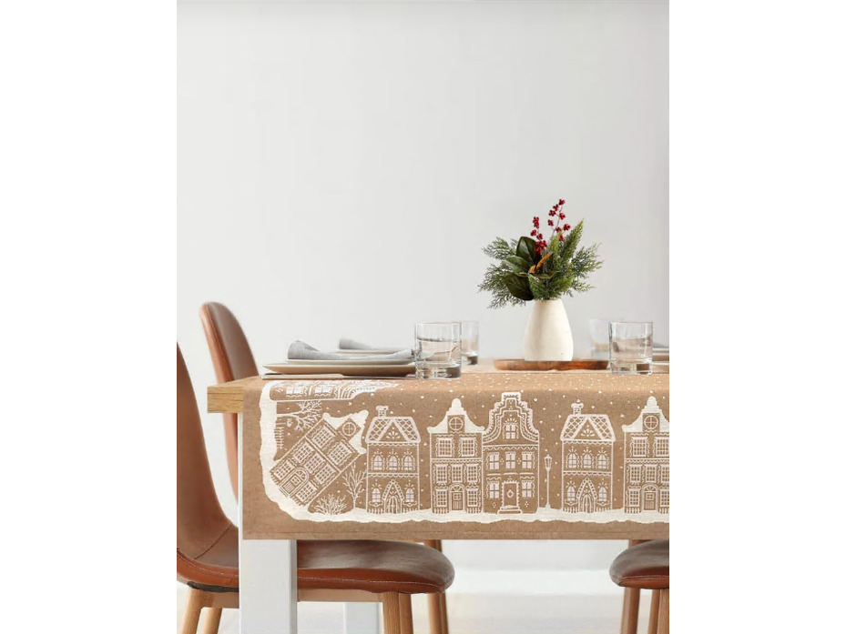 Наперон 2413867 Нидерланды бежевый гобелен 100*100 / Le Gobelin