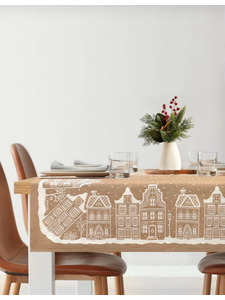 Наперон 2413867 Нидерланды бежевый гобелен 100*100 / Le Gobelin