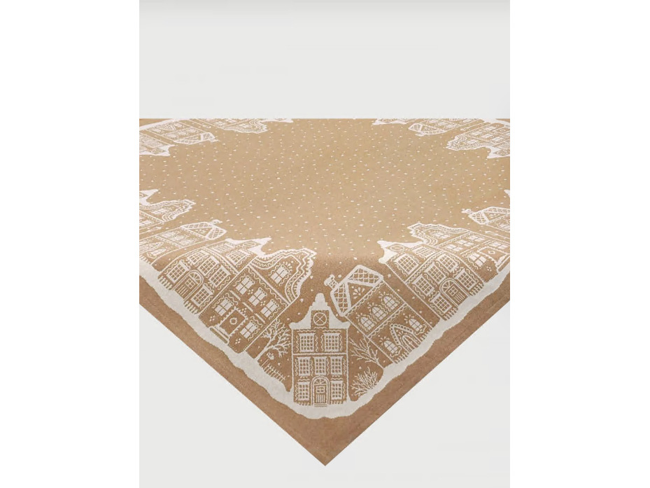 Наперон 2413867 Нидерланды бежевый гобелен 100*100 / Le Gobelin