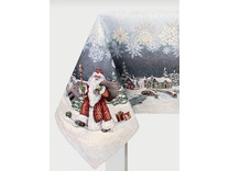 Скатерть 2310189 Морозко серебро гобелен 140*140 / Le Gobelin