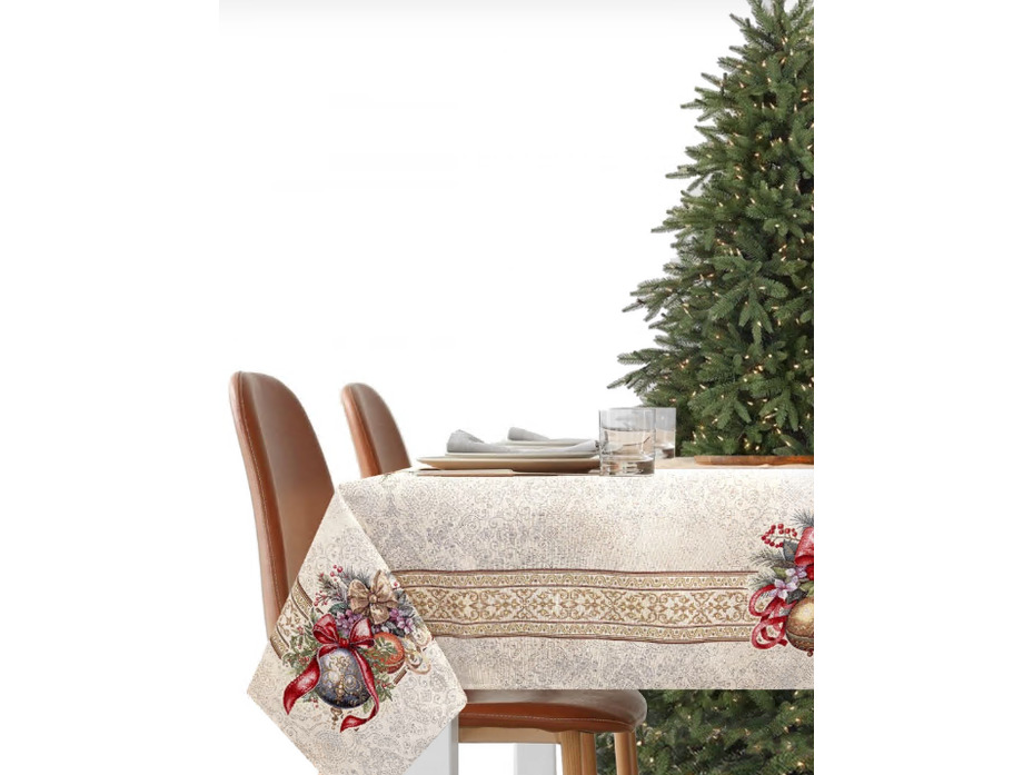 Скатерть 2517769 Золотой шар гобелен 160*300 / Le Gobelin