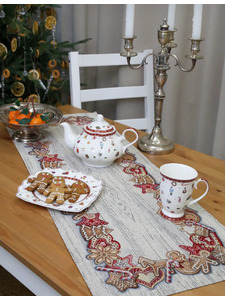 Дорожка 04072 Имбирное печенье гобелен 44*140 / Le Gobelin