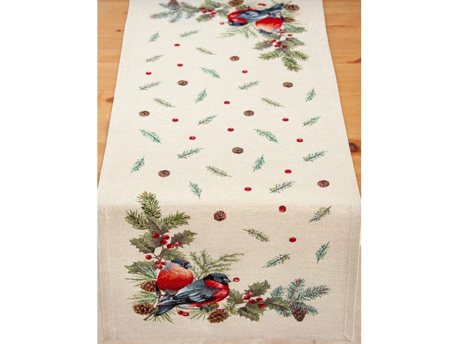 Дорожка Новогодние друзья Снегери гобелен 44*140 / Le Gobelin