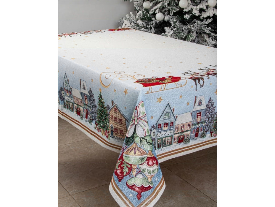 Скатерть 06599 Зимний Стокгольм гобелен 140*300 / Le Gobelin