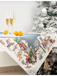 Наперон 06751 Большая семья гобелен 100*100 / Le Gobelin