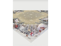 Наперон 2413518 Гензель и Гретель серебро гобелен 100*100 / Le Gobelin