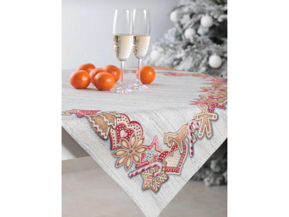 Наперон 01066 Имбирное печенье гобелен 100*100 / Le Gobelin