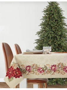Скатерть 2310117 Галерея снежинок гобелен 140*240 / Le Gobelin