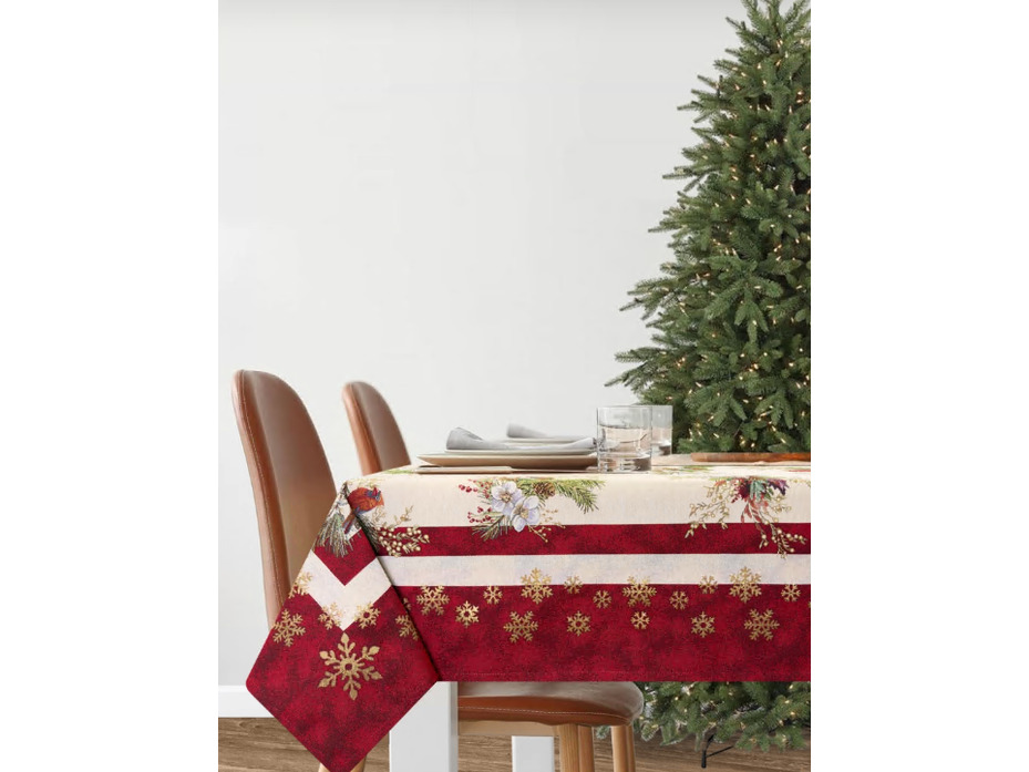 Скатерть 2310696 Малиновка гобелен 140*140 / Le Gobelin