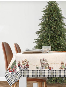 Скатерть 2310185 Мелодия Рождества гобелен 140*240 / Le Gobelin