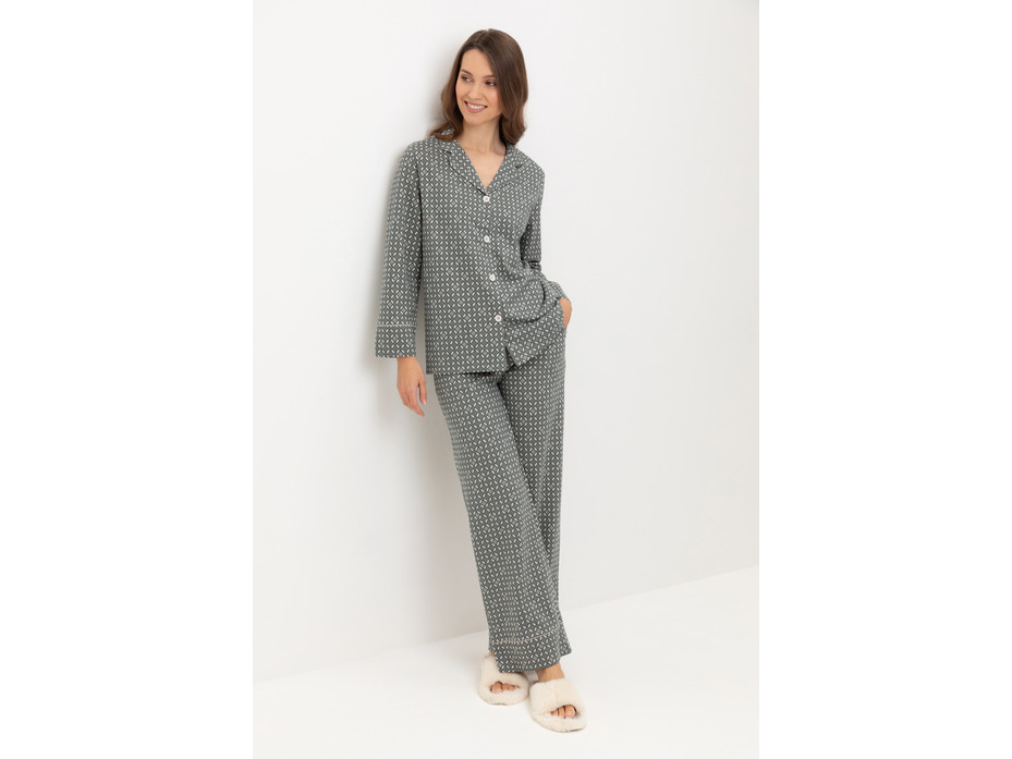 Пижама женская, рубашка и брюки E 20171 / Very Neat