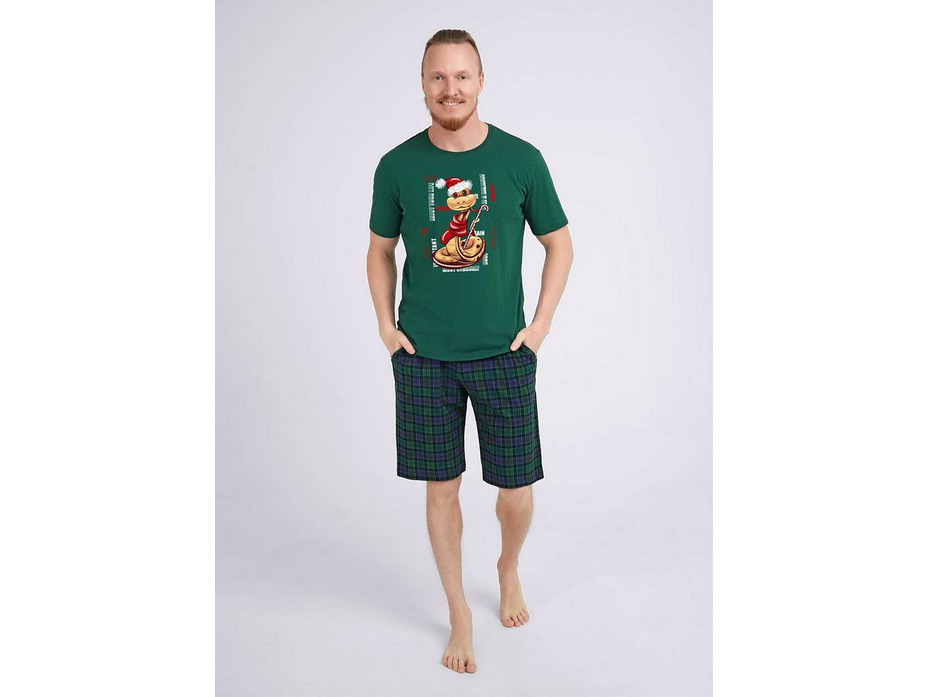 Пижама мужская, футболка и шорты MHP441033/ 1 / Clever