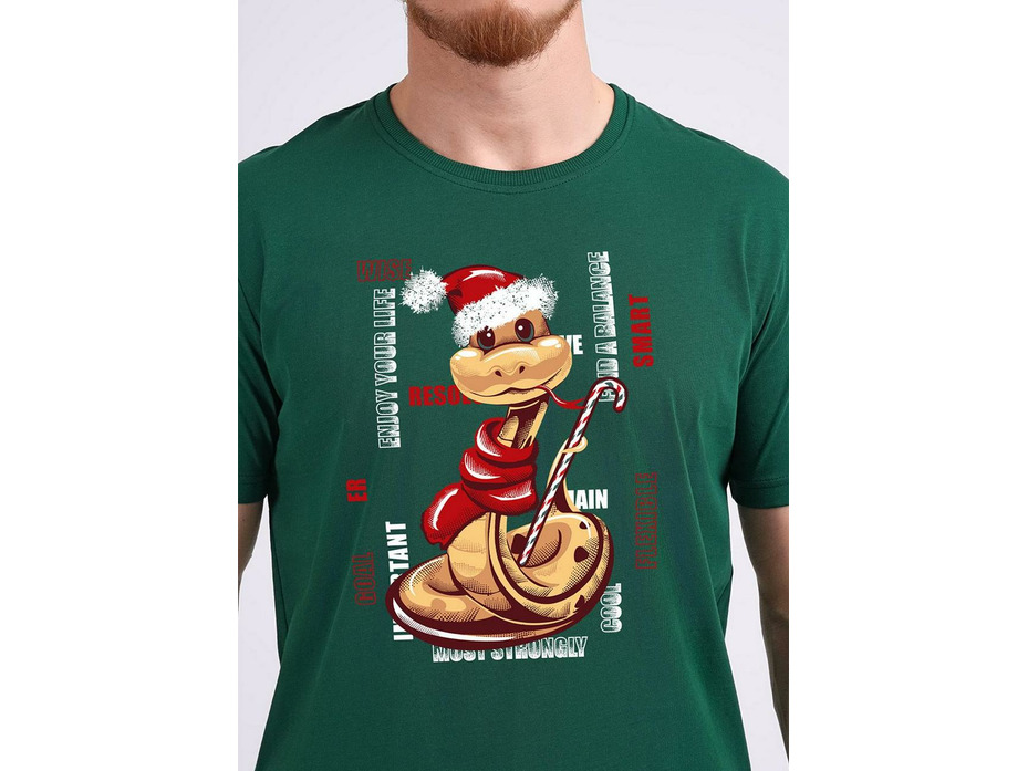 Пижама мужская, футболка и шорты MHP441033/ 1 / Clever