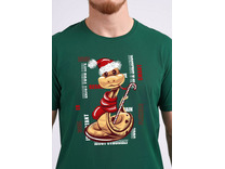 Пижама мужская, футболка и шорты MHP441033/ 1 / Clever