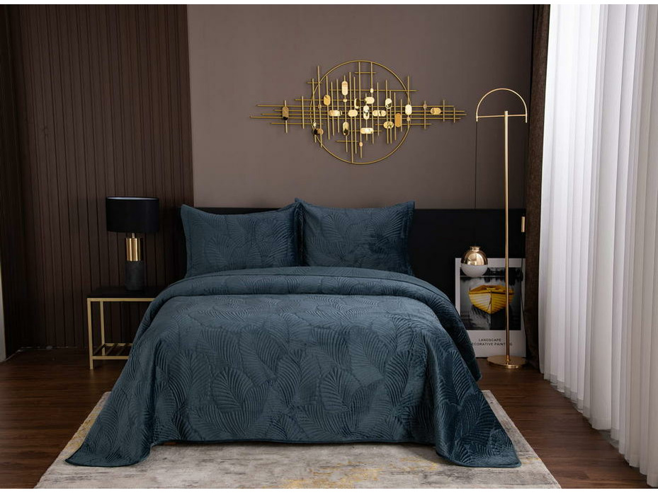 Покрывало с наволочками Ноэль велюровое 240*260, 50*70 (2шт) / Sofi de Marko Покрывало с наволочками Ноэль велюровое 240*260, 50*70 (2шт) / Sofi de Marko