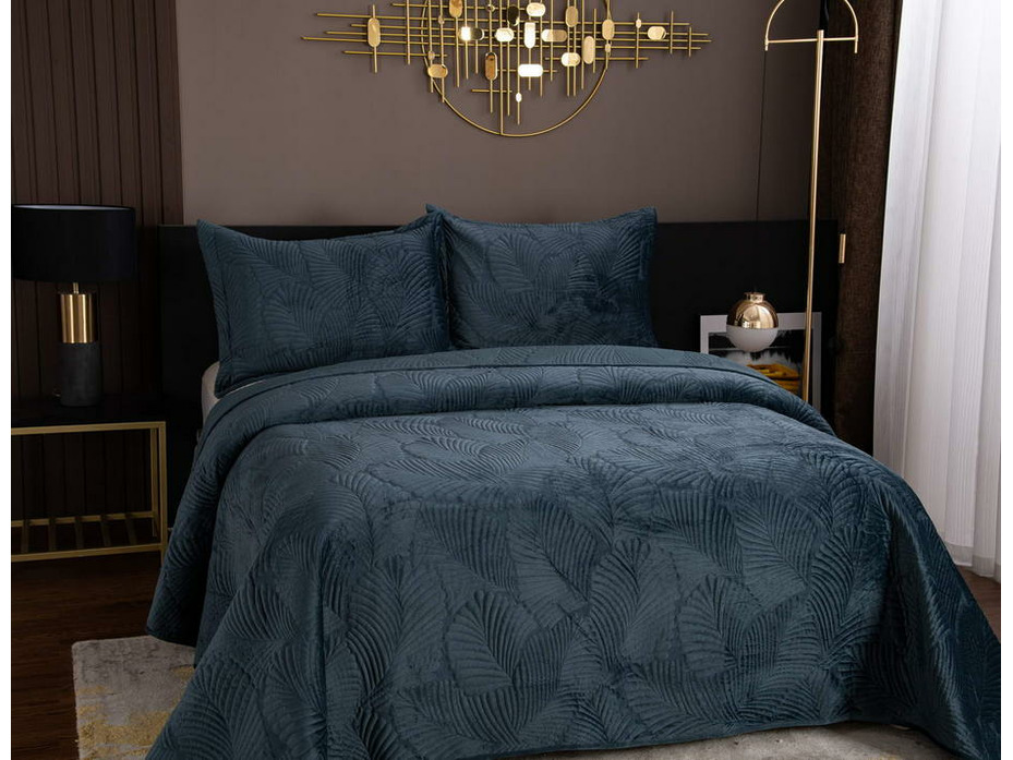 Покрывало с наволочками Ноэль велюровое 240*260, 50*70 (2шт) / Sofi de Marko Покрывало с наволочками Ноэль велюровое 240*260, 50*70 (2шт) / Sofi de Marko