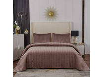 Покрывало с наволочками Фердинанд велюровое 240*260, 50*70 (2шт) / Sofi de Marko