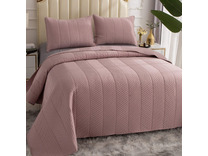 Покрывало с наволочками Адонис атласное 230*250, 50*70 ( 2 шт ) / Sofi de Marko