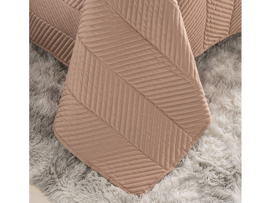 Покрывало с наволочками Адонис атласное 230*250, 50*70 ( 2 шт ) / Sofi de Marko