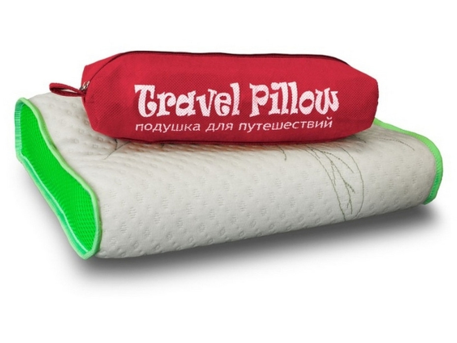 Подушка для путешествий Memory Foam Travel Pillow 25х36 / Espera Home