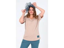 Пижама женская, футболка и брюки 21 82 21 / Золотое руно