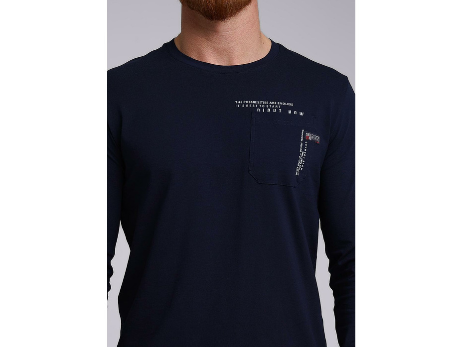 Лонгслив мужской 5422610/01г / Clever