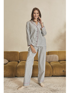 Костюм женский, рубашка и брюки 55344 + 55346 / Laete