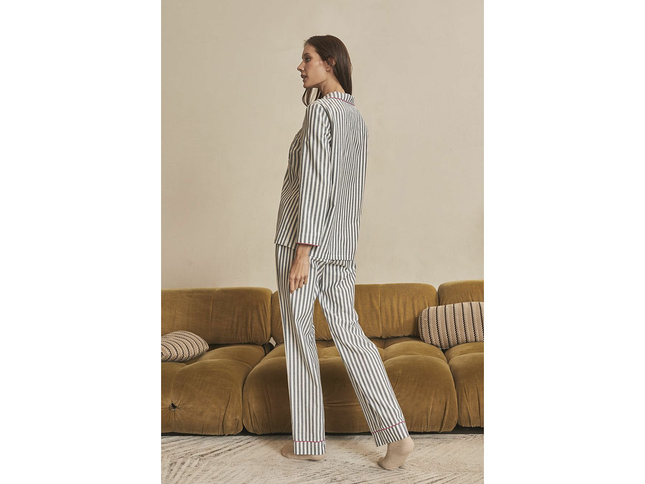 Костюм женский, рубашка и брюки 55344 + 55346 / Laete