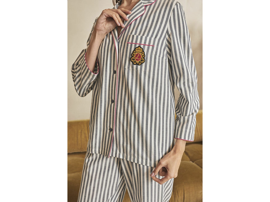 Костюм женский, рубашка и брюки 55344 + 55346 / Laete