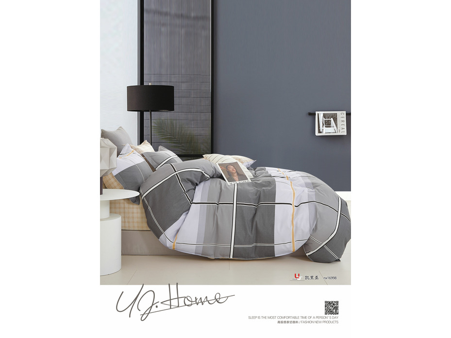 Постельное белье 23048 Геометрия сатин Семейный сп / Tia Постельное белье 23048 Геометрия сатин Семейный сп / Tia