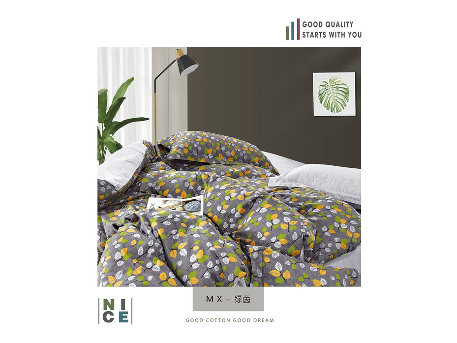 Постельное белье 2005 Цветы сатин Евро сп / Tia