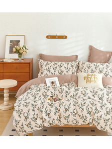Постельное белье 24114 Цветы сатин Семейный сп / Tia