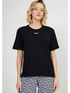 Футболка женская YI40040 New Vision New York Черная / DKNY