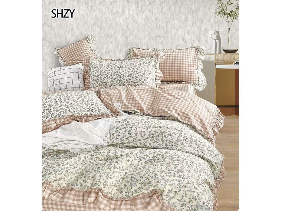 Постельное белье 6815 Цветы поплин 2 сп / Спать Пора