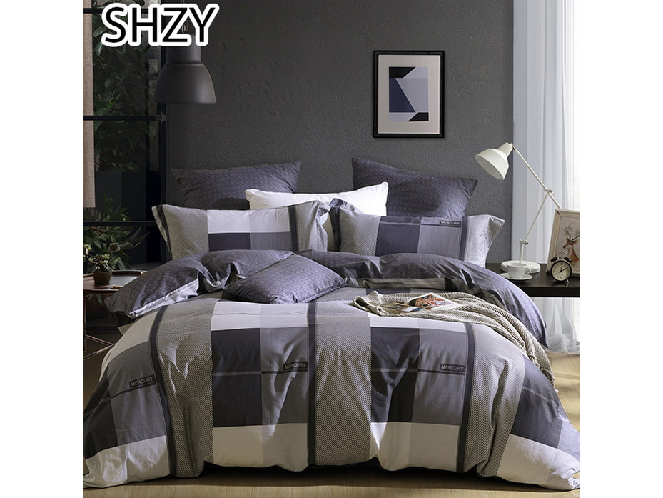 Прстельное белье 2565 Геометрия сатин 2 сп / Tia