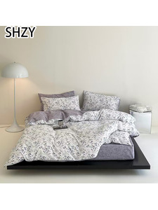 Постельное белье 2604 Цветы сатин 2 сп / Tia