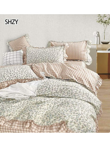 Постельное белье 6815 Цветы сатин 1,5 сп / Спать Пора