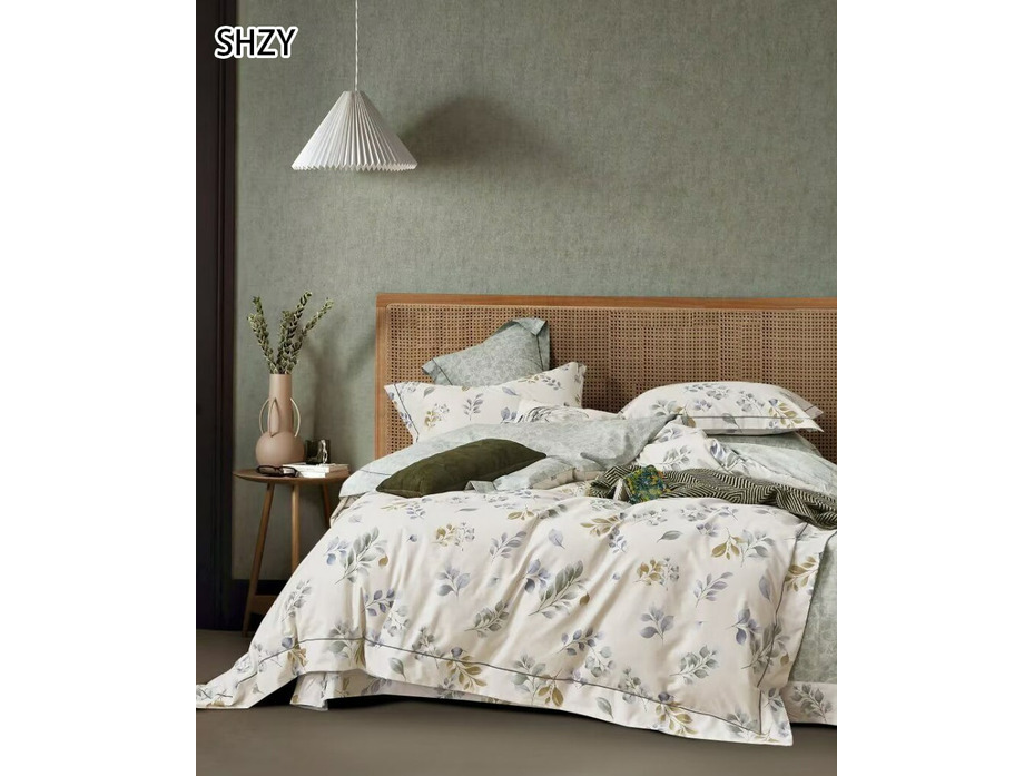 Постельное белье 6901 Цветы поплин 2 сп / Спать Пора