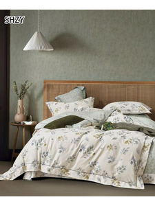 Постельное белье 6901 Цветы поплин 2 сп / Спать Пора
