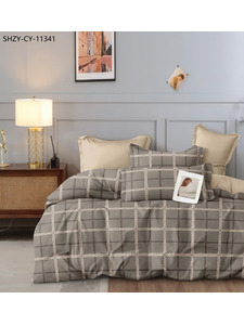 Постельное белье 2533 Геометрия сатин 1,5 сп / Tia