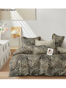 Постельное белье 2539 Цветы сатин 1,5 сп / Tia