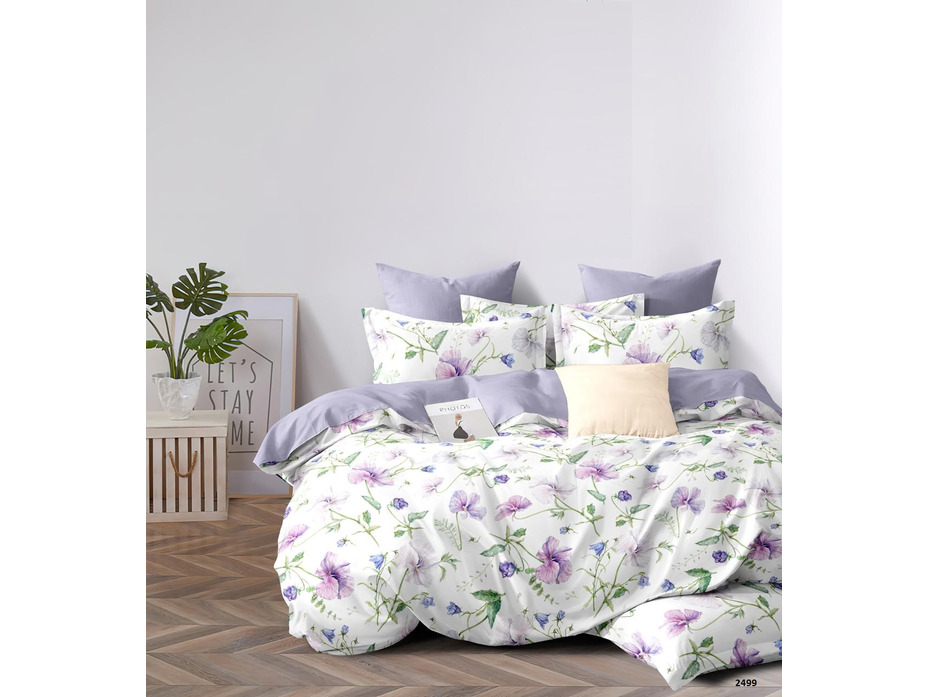 Постельное белье 2502 сатин 1,5 сп / Tia