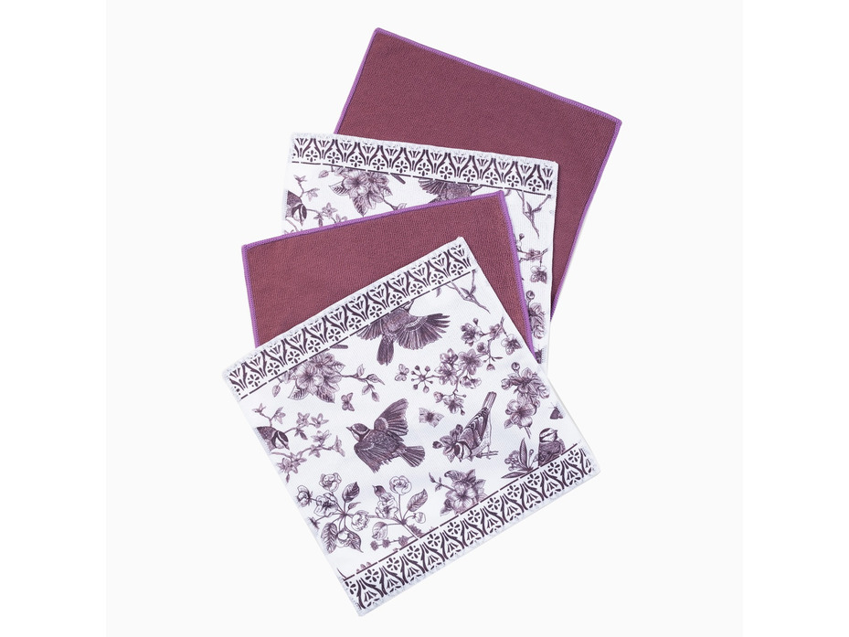 Набор салфеток Lolita микрофира 30*30 (4 шт) / Arya