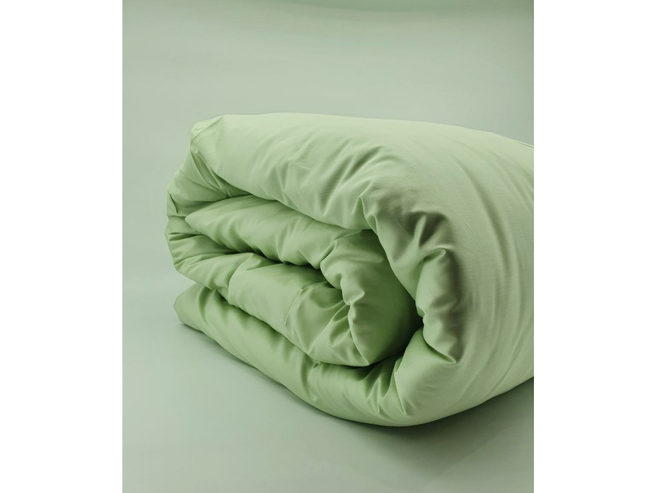 Пододеяльник KL-5(313) лайм сатин однотонный 200*220 / Tia