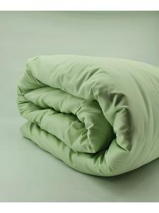 Пододеяльник KL-5(313) лайм сатин однотонный 200*220 / Tia