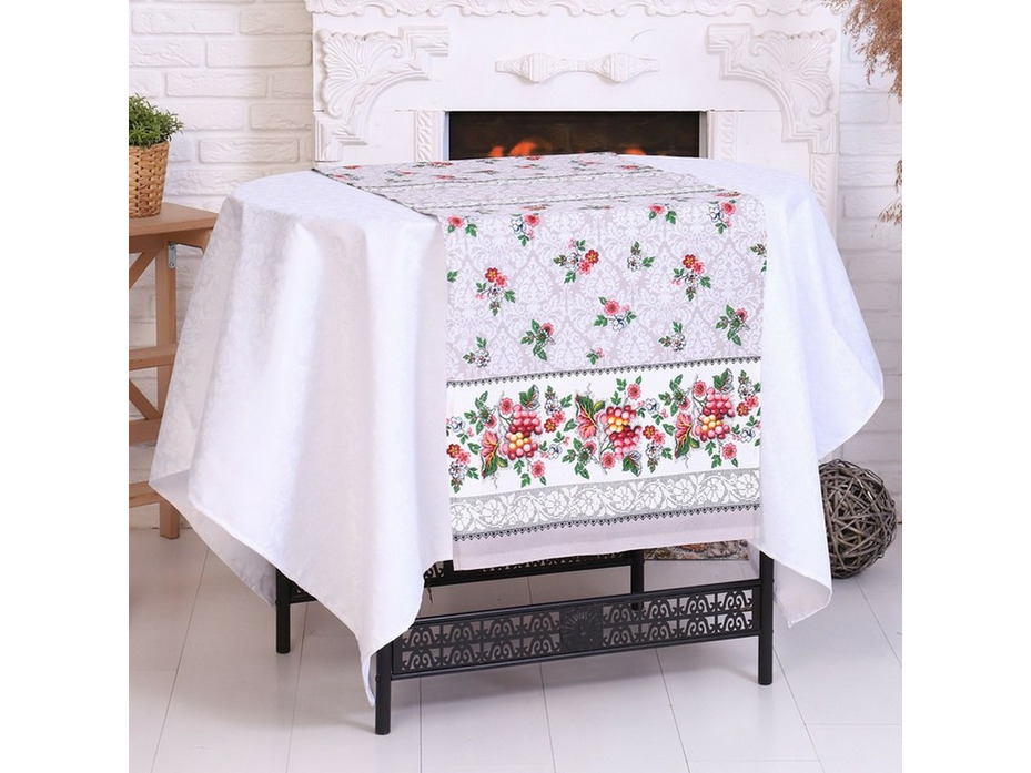 Дорожка 7668969 DomoVita Лоза рогожка 50*150 / Этель Дорожка 7668969 DomoVita Лоза рогожка 50*150 / Этель